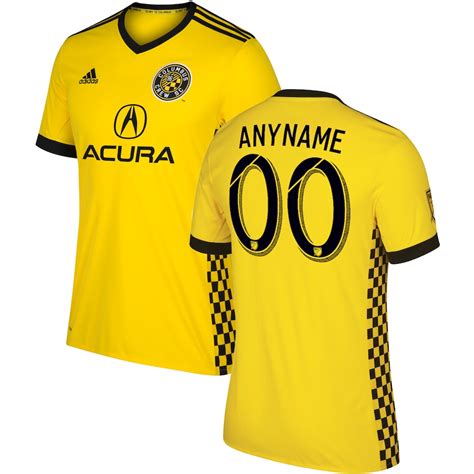 adidas Columbus Crew SC Yellow 2017/18 Primary Replica 